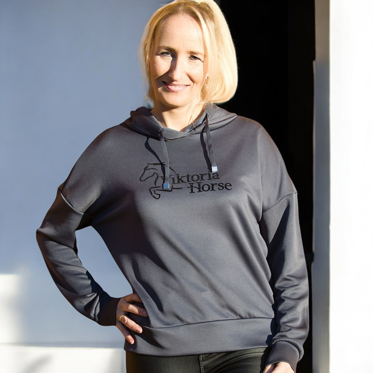 Viktoria Horse® Damen Oversized-Hoodie "Style" – Bild 8