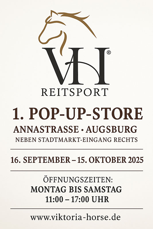 Viktoria Horse Pop Up Store 16.09. - 15.10.2025